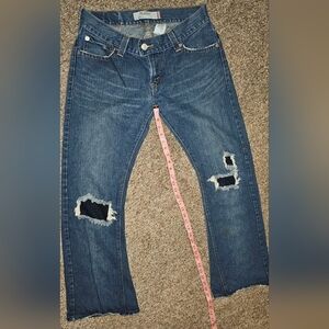 Levi's 504 slouch jeans. Size 13m.